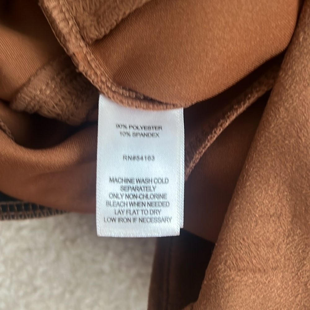 Marc New York by Andrew‎ Marc size medium faux su… - image 9